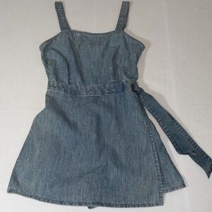 Sincerely Jules Denim Skort Romper
